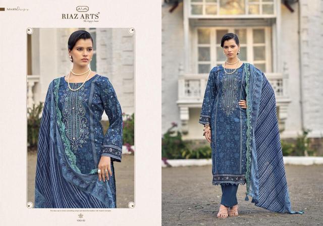 Riaz arts bin saeed nawazish vol 2 dress material wholesaler in navi mumbai